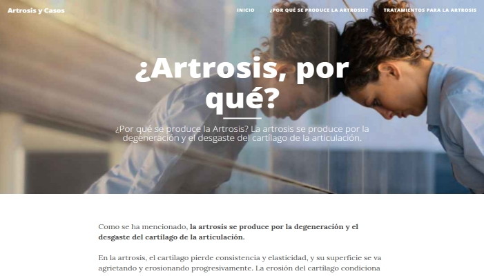 Casos de Artrosis